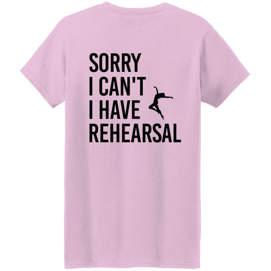 Ladies' "Sorry I Can't" ETAP Tee